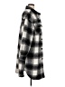 Kye Mi 100% Polyester Plaid Gray Coat Size L - photo 4