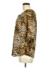 Notations Animal Print Gold 3/4 Sleeve Blouse Size M (petite) - photo 5