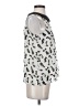 Kardashian Kollection 100% Polyester Silver Sleeveless Blouse Size S - photo 4