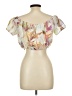 Guess Ivory Short Sleeve Blouse Size L - photo 2