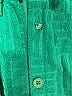 Shein 100% Polyester Green Long Sleeve Blouse Size 2 - photo 3