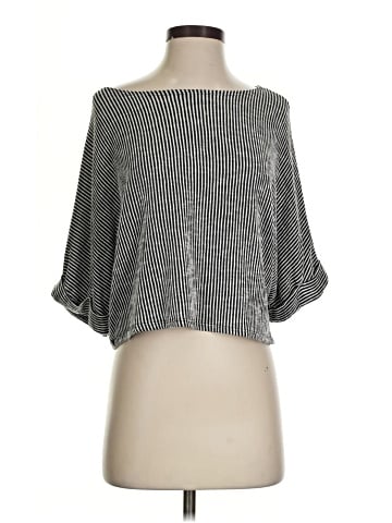 Caution to the Wind Short Sleeve Blouse (view 1)