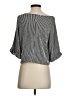 Caution to the Wind Gray Short Sleeve Blouse Size S - photo 2