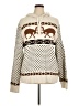American Eagle Outfitters Print Ivory Pullover Sweater Size XL - photo 1