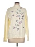 Blair Floral Ivory Pullover Sweater Size L - photo 1
