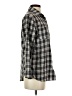 Ellison 100% Cotton Plaid Gray Long Sleeve Button-Down Shirt Size S - photo 4