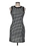 Have Houndstooth Black Cocktail Dress Size M - photo 1