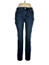 Cato Solid Blue Jeans Size 14 - photo 1