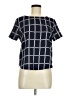Net Ladies 100% Polyester Black Short Sleeve Blouse Size 6 - photo 1