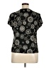 Van Heusen Black Short Sleeve Top Size XL - photo 2