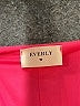 Everly 100% Polyester Solid Pink Casual Dress Size L - photo 7