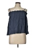 Pants Store Blue Sleeveless Blouse Size L - photo 1