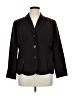 Larry Levine 100% Polyester Brown Blazer Size 14W - photo 1