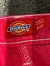 Dickies 100% Cotton Solid Pink Shorts Size 5 - photo 3