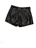 Theory 100% Lambswool Metallic Black Shorts Size 2 - photo 1