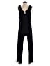 Nicole Miller Solid Black Jumpsuit Size 6 - photo 1