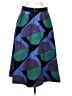Marc by Marc Jacobs 100% Polyester Print Purple Casual Skirt Size 4 - photo 2