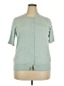 Torrid Teal Cardigan Size 2X Plus (2) - photo 1