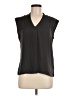 A New Day 100% Polyester Black Sleeveless Blouse Size M - photo 1
