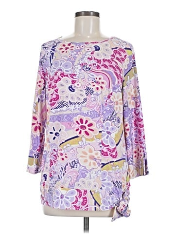 Simonton Says 3/4 Sleeve Blouse (view 1)