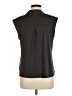 A New Day 100% Polyester Black Sleeveless Blouse Size M - photo 2