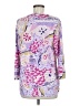 Simonton Says Purple 3/4 Sleeve Blouse Size M - photo 2