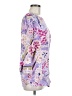 Simonton Says Purple 3/4 Sleeve Blouse Size M - photo 4