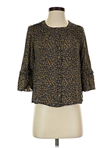 Maeve by Anthropologie 3/4 Sleeve Blouse (view 1)