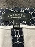 Talbots Houndstooth Gray Casual Pants Size 6 - photo 4