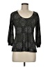 Viereck Black 3/4 Sleeve Top Size M - photo 1