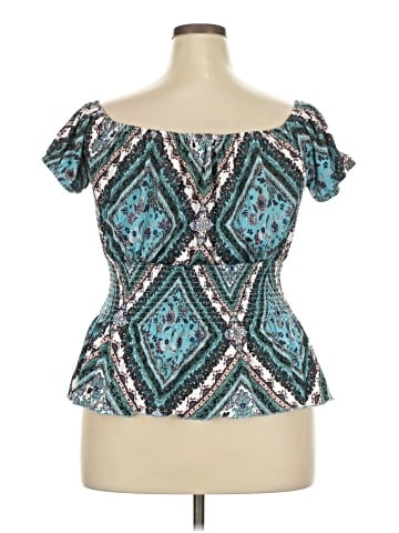 rue21 Short Sleeve Blouse (view 2)