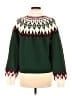 Lands' End Argyle Green Pullover Sweater Size M - photo 2
