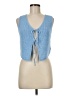 Sofie The label Blue Sleeveless Top Size M - photo 1