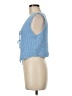 Sofie The label Blue Sleeveless Top Size M - photo 5