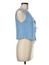 Sofie The label Blue Sleeveless Top Size M - photo 4