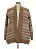 Jason Maxwell 100% Acrylic Brown Cardigan Size 3X - photo 1