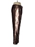Dance & Marvel 100% Polyester Metallic Gold Casual Pants Size L - photo 4