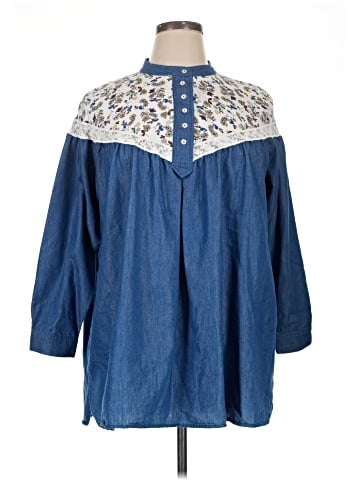 Weekend Suzanne Betro 3/4 Sleeve Blouse (view 1)
