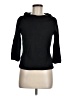 Rafaella 100% Cotton Black Pullover Sweater Size Med Petite - photo 1
