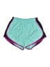 Nike 100% Polyester Color Block Teal Athletic Shorts Size M (kids) - photo 1