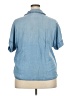 Reitmans Blue Short Sleeve Blouse Size XXL - photo 2