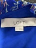 Ann Taylor LOFT 100% Polyester Blue Short Sleeve Blouse Size S - photo 7
