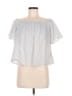 Express Gray Short Sleeve Blouse Size M - photo 1