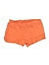 Candie's 100% Linen Solid Orange Board Shorts Size 5 - photo 2