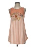 Free People Orange Sleeveless Blouse Size S - photo 1