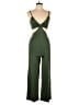 Popular 21 Solid Green Jumpsuit Size M - photo 1