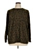 Crepas Animal Print Green Pullover Sweater Size 1XL - photo 1