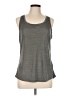Icyzone 100% Polyester Gray Tank Top Size L - photo 1