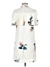 Unbranded 100% Polyester Ivory Casual Dress Size S - photo 2