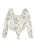 Francesca's Ivory Long Sleeve Top Size M - photo 2
